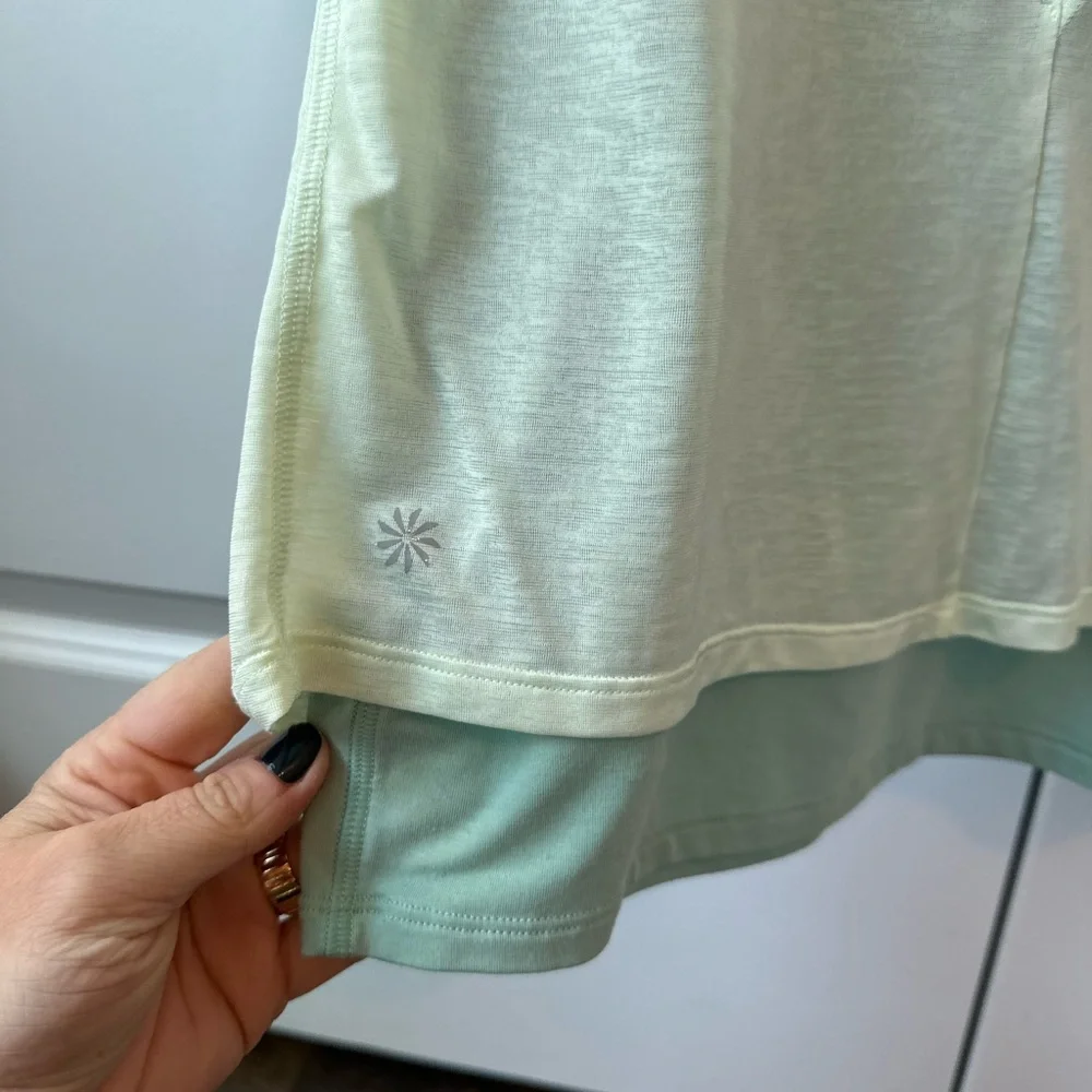 Athleta Girl Doubles Tank Calypso Mint Green (Size XL/14)